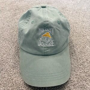 The Salty Dog Cafe Embroidered Sage Baseball Hat